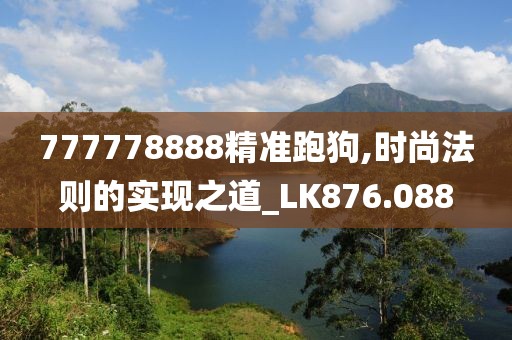 777778888精准跑狗,时尚法则的实现之道_LK876.088