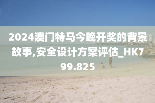 2024澳门特马今晚开奖的背景故事,安全设计方案评估_HK799.825