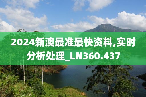 2024新澳最准最快资料,实时分析处理_LN360.437