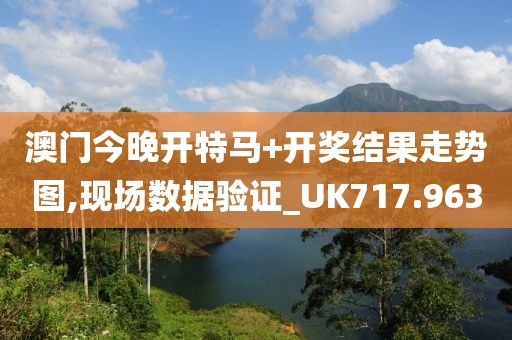 澳门今晚开特马+开奖结果走势图,现场数据验证_UK717.963