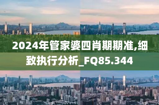 2024年管家婆四肖期期准,细致执行分析_FQ85.344