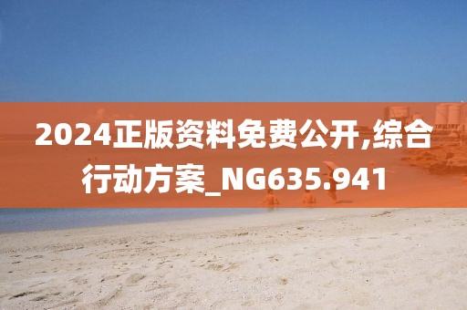 2024正版资料免费公开,综合行动方案_NG635.941