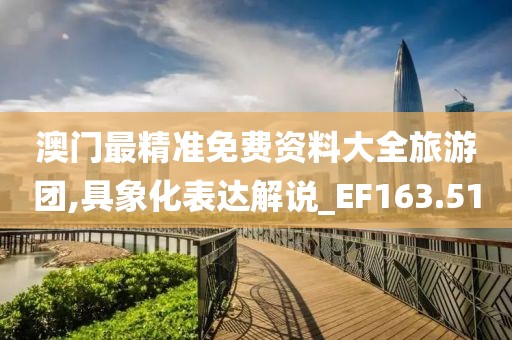 澳门最精准免费资料大全旅游团,具象化表达解说_EF163.51
