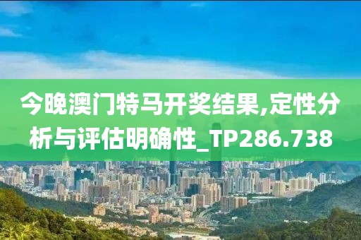 今晚澳门特马开奖结果,定性分析与评估明确性_TP286.738