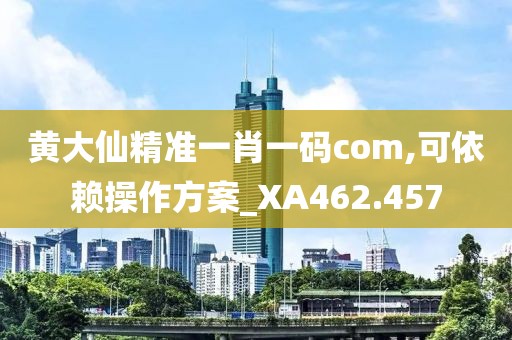 黄大仙精准一肖一码com,可依赖操作方案_XA462.457