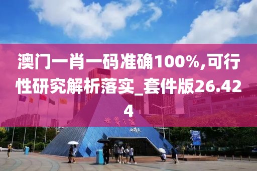 澳门一肖一码准确100%,可行性研究解析落实_套件版26.424