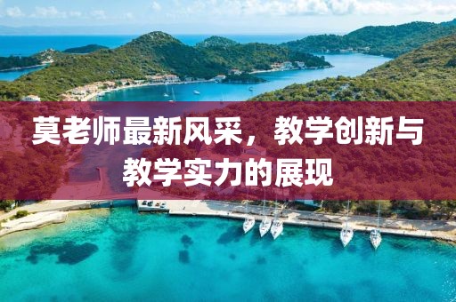 莫老师最新风采，教学创新与教学实力的展现