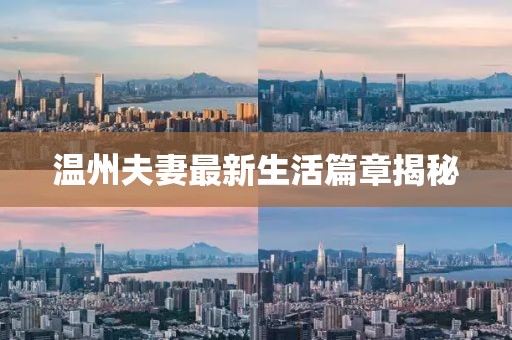温州夫妻最新生活篇章揭秘