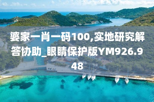 婆家一肖一码100,实地研究解答协助_眼睛保护版YM926.948