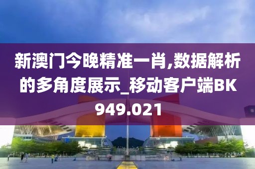 新澳门今晚精准一肖,数据解析的多角度展示_移动客户端BK949.021