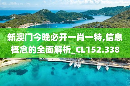 新澳门今晚必开一肖一特,信息概念的全面解析_CL152.338