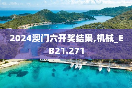 2024澳门六开奖结果,机械_EB21.271