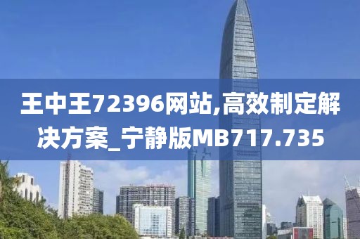 王中王72396网站,高效制定解决方案_宁静版MB717.735