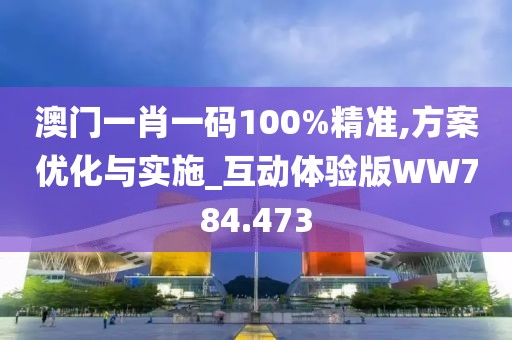 澳门一肖一码100%精准,方案优化与实施_互动体验版WW784.473