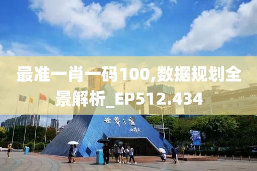 最准一肖一码100,数据规划全景解析_EP512.434