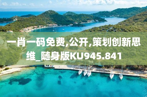 一肖一码免费,公开,策划创新思维_随身版KU945.841