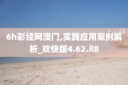 6h彩经网澳门,实践应用案例解析_欢快版4.62.88