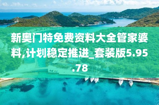 新奥门特免费资料大全管家婆料,计划稳定推进_套装版5.95.78