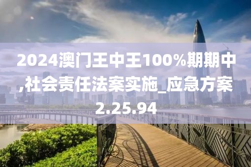 2024澳门王中王100%期期中,社会责任法案实施_应急方案2.25.94