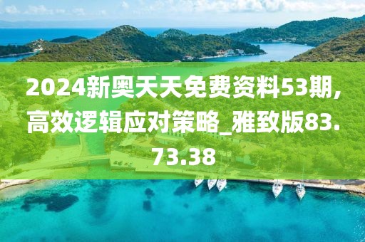 2024新奥天天免费资料53期,高效逻辑应对策略_雅致版83.73.38