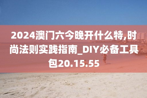2024澳门六今晚开什么特,时尚法则实践指南_DIY必备工具包20.15.55