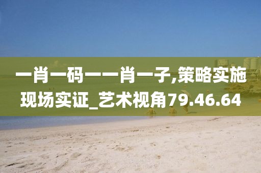 一肖一码一一肖一子,策略实施现场实证_艺术视角79.46.64