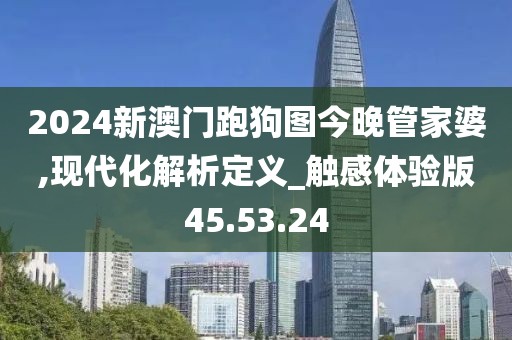 2024新澳门跑狗图今晚管家婆,现代化解析定义_触感体验版45.53.24