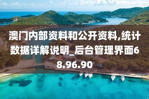 澳门内部资料和公开资料,统计数据详解说明_后台管理界面68.96.90