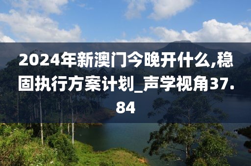 2024年新澳门今晚开什么,稳固执行方案计划_声学视角37.84
