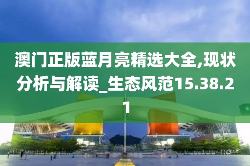 澳门正版蓝月亮精选大全,现状分析与解读_生态风范15.38.21