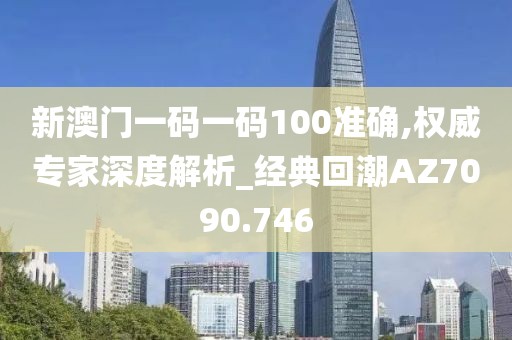 新澳门一码一码100准确,权威专家深度解析_经典回潮AZ7090.746
