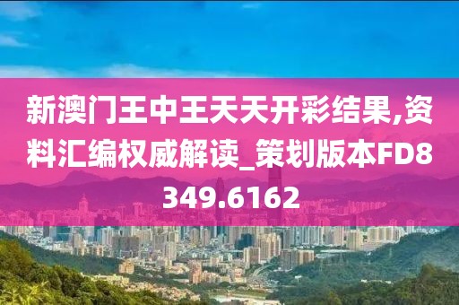 新澳门王中王天天开彩结果,资料汇编权威解读_策划版本FD8349.6162