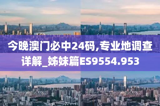 今晚澳门必中24码,专业地调查详解_姊妹篇ES9554.953
