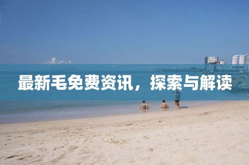 最新毛免费资讯，探索与解读