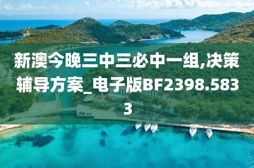 新澳今晚三中三必中一组,决策辅导方案_电子版BF2398.5833