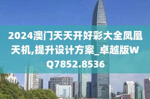 2024澳门天天开好彩大全凤凰天机,提升设计方案_卓越版WQ7852.8536