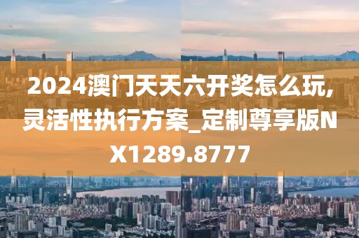 2024澳门天天六开奖怎么玩,灵活性执行方案_定制尊享版NX1289.8777