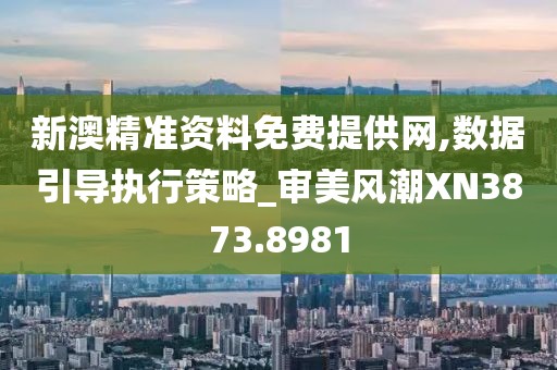 新澳精准资料免费提供网,数据引导执行策略_审美风潮XN3873.8981