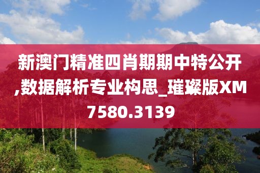 新澳门精准四肖期期中特公开,数据解析专业构思_璀璨版XM7580.3139