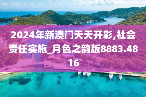 2024年新澳门天天开彩,社会责任实施_月色之韵版8883.4816