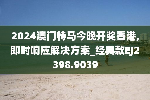 2024澳门特马今晚开奖香港,即时响应解决方案_经典款EJ2398.9039