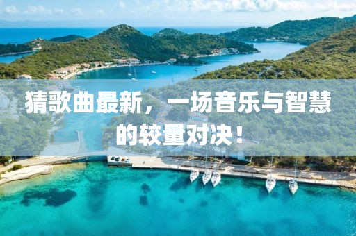 猜歌曲最新，一场音乐与智慧的较量对决！