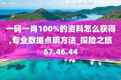 一码一肖100%的资料怎么获得,专业数据点明方法_探险之旅67.46.44
