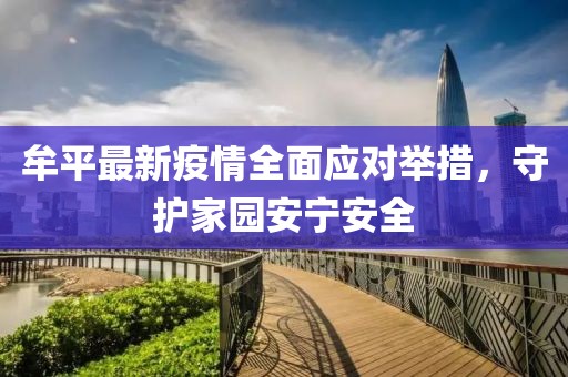牟平最新疫情全面应对举措，守护家园安宁安全