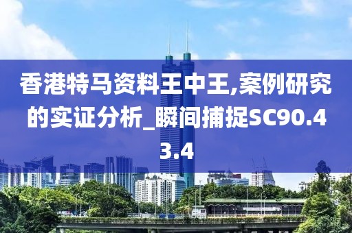 香港特马资料王中王,案例研究的实证分析_瞬间捕捉SC90.43.4