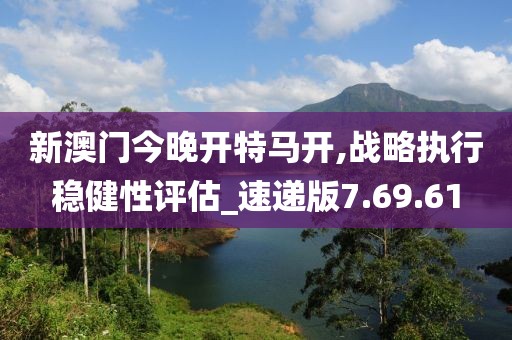 新澳门今晚开特马开,战略执行稳健性评估_速递版7.69.61