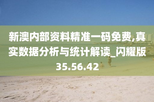新澳内部资料精准一码免费,真实数据分析与统计解读_闪耀版35.56.42