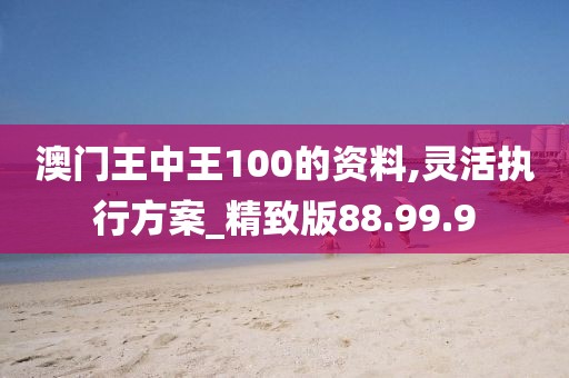 澳门王中王100的资料,灵活执行方案_精致版88.99.9