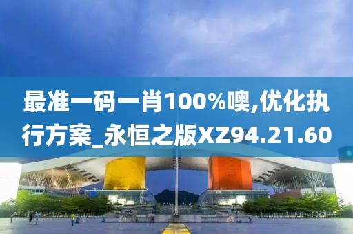 最准一码一肖100%噢,优化执行方案_永恒之版XZ94.21.60