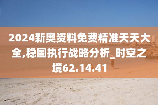 2024新奥资料免费精准天天大全,稳固执行战略分析_时空之境62.14.41